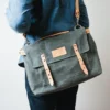 Waxed Canvas Messenger Bag